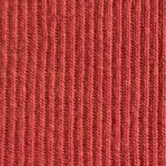 Vici Ribbed Knit Sweater Women's Size S Red-Orange Pullover Long-Sleeves - Picture 2 of 11
